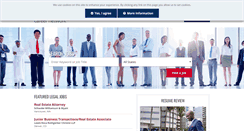 Desktop Screenshot of legalstaff.com