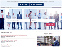 Tablet Screenshot of legalstaff.com